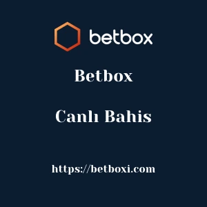 Betbox Canlı Bahis