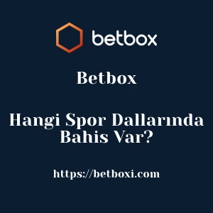 Betbox Hangi Spor Dallarında Bahis Var?